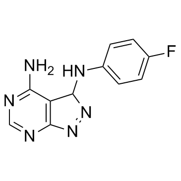 N3-(4-氟苯基)-1H-吡唑并[3,4-D]嘧啶-3,4-二胺