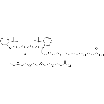 Bis-(N,N'-carboxyl-PEG4)-Cy5