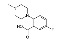 5-氟-2-(4-甲基-1-哌嗪基)苯甲酸