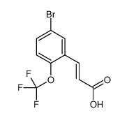 5-溴-2-(三氟甲氧基)肉桂酸