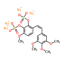 Combretastatin A-1 phosphate tetrasodium