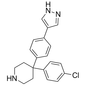 4-(4-氯苯基)-4-[4-(1H-吡唑-4-基)苯基]哌啶