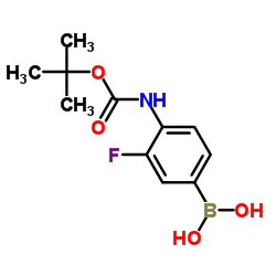 4-N-Boc-氨基-3-氟硼酸