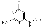 2-氨基-6-氟-4-肼基嘧啶