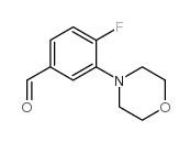 3-(4-吗啉基)-4-氟苯甲醛