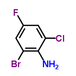 2-溴-6-氯-4-氟苯胺