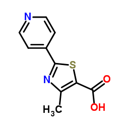 4-甲基-2-(4-吡啶基)噻唑-5-羧酸