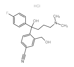 4-[4-(二甲氨基)-1-(4-氟苯基)-1-羟丁基]-3-羟甲基苯腈盐酸盐