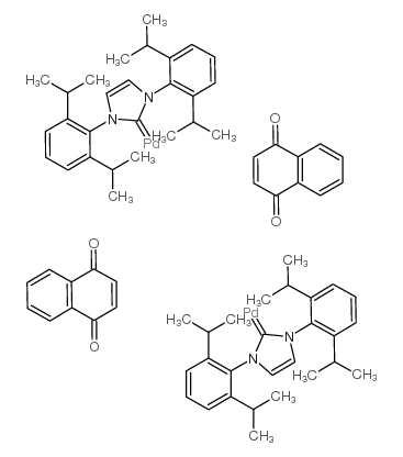 1,3-双(2,6-二异丙苯基)咪唑-2-亚基(1,4-萘醌)钯(0)二聚物