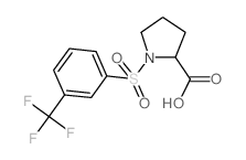 1-{[3-(三氟甲基)苯基]磺酰基}-2-吡咯烷羧酸