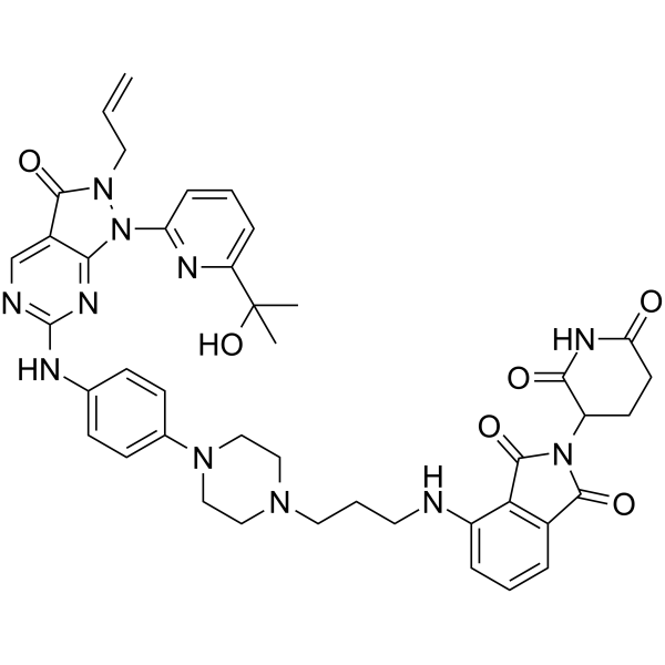 Pomalidomide-C3-adavosertib