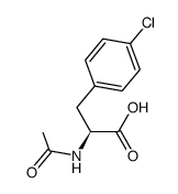 (S)-2-乙酰氨基-3-(4-氯苯基)丙酸