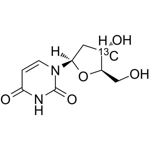 2'-Deoxyuridine-3′-13C