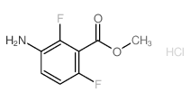 3-氨基-2,6-二氟苯乙酸甲酯盐酸盐