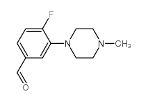 3-(4-甲基-1-哌嗪基)-4-氟苯甲醛