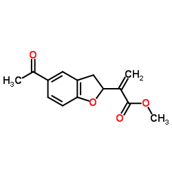 2-(5-乙酰基-2,3-二氢苯并呋喃-2-基)丙烯酸甲酯