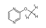 2-甲氧基吡嗪-d3