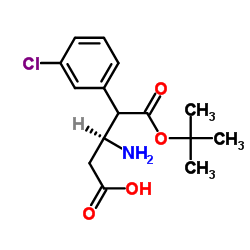 (S)-3-((叔丁氧基羰基)氨基)-4-(3-氯苯基)丁酸