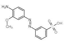 3-[(4-氨基-3-甲氧基苯基)偶氮]-苯磺酸