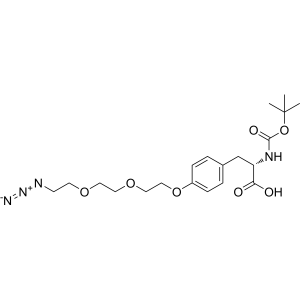 Boc-L-Tyr(PEG(3)-N3)-OH