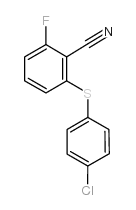 2-[(4-氯苯基)硫代]-6-氟苯甲腈