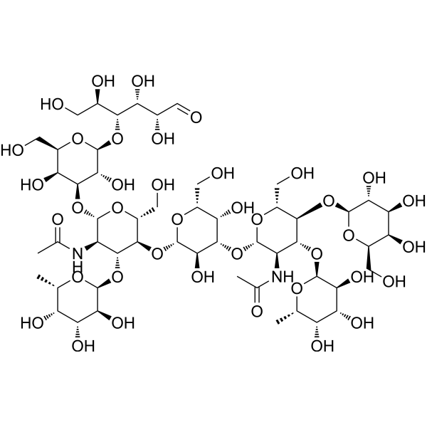 (2)二十碳基乳糖-N-六糖(A)