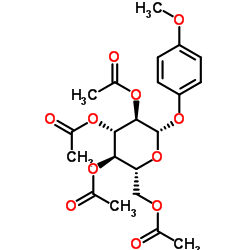 4-甲氧苯基-2,3,4,6-四-O-乙酰基-Β-D-吡喃葡萄糖苷