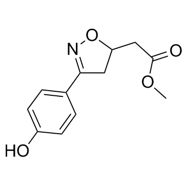 4,5-二氢-3-(4-羟基苯基)-5-异恶唑乙酸甲酯