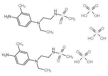 N4-乙基-N4-(2-甲基磺酰氨乙基)-2-甲基-1,4-苯二胺倍半硫酸盐一水合物