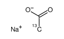 乙酸钠-2-((¹³C))