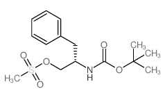 S)-2-(叔丁氧羰基氨基)-3-苯基丙基甲烷磺酸盐