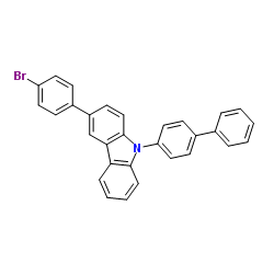 9-(1,1-联苯基)-4-基-3-(4-溴苯基)咔唑