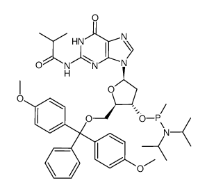 5'-DMTr-dG(iBu)-Methyl phosphonamidite