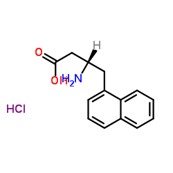 (S)-3-氨基-4-(1-萘基)-丁酸盐酸盐