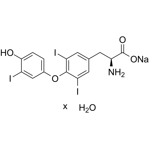 3,3,5-三碘代-L-甲腺氨酸钠盐水合物