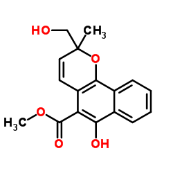 6-羟基-2-(羟基甲基)-2-甲基-2H-萘并[1,2-B]吡喃-5-羧酸甲酯