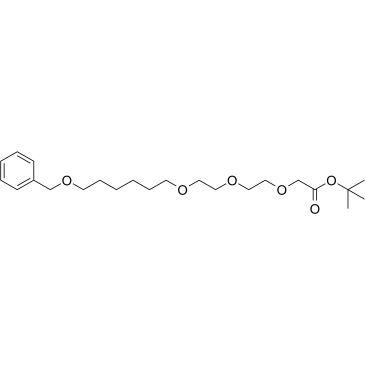 Boc-C1-PEG3-C4-OBn