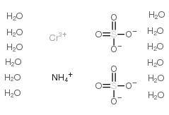 硫酸铬铵十二水酯