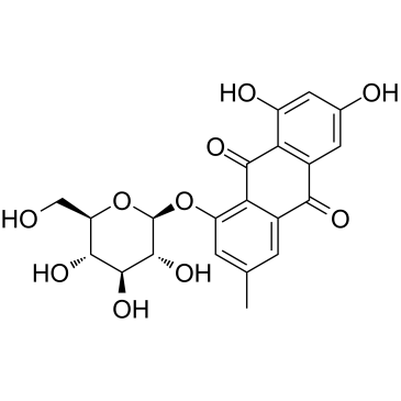 大黄素-1-β-D-吡喃葡萄糖苷