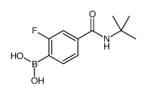 4-叔丁基氨基甲酰基-2-氟苯硼酸