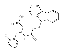 Fmoc-(R)-3-氨基-4-(2-氯苯基)-丁酸