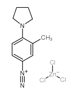 3-甲基-4-(1-吡咯烷基)重氮苯三氯锌酸盐