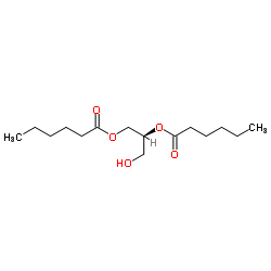 (2S)-3-Hydroxy-1,2-propanediyl dihexanoate