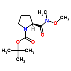 N-(叔丁氧羰基)-L-脯氨酸-N'-甲氧基-N'-甲基酰胺