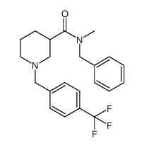 N-苄基-N-甲基-1-(4-(三氟甲基)苄基)哌啶-3-甲酰胺