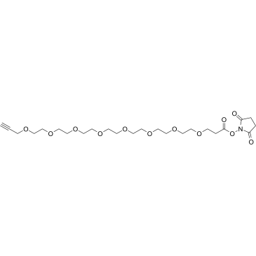 Propargyl-PEG8-NHS ester