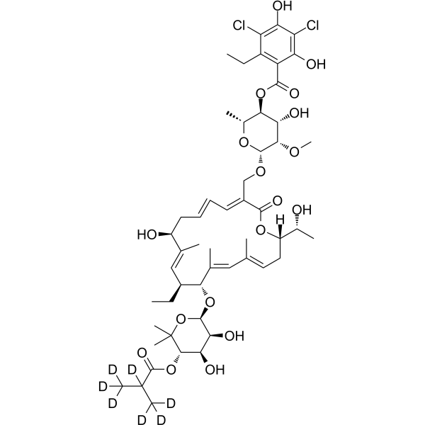 Fidaxomicin-D7