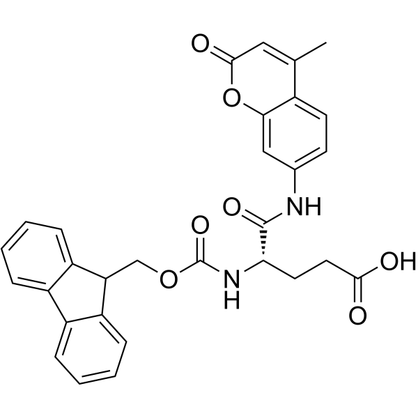 Fmoc-L-谷氨酸α-7-酰胺基-4-甲基香豆素