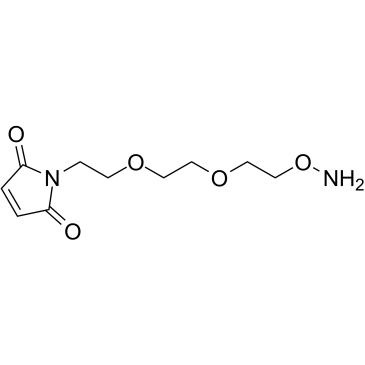 Mal-PEG2-oxyamine