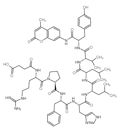 SUC-ARG-PRO-PHE-HIS-LEU-LEU-VAL-TYR-AMC